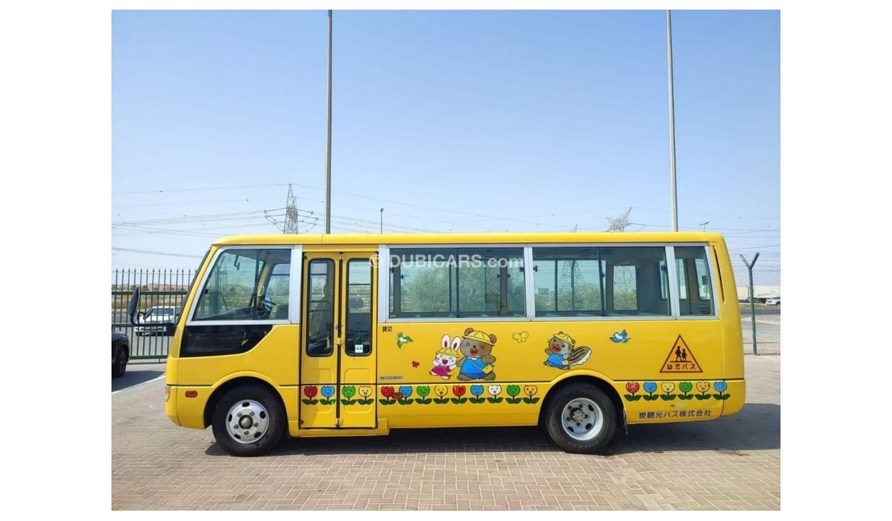 ميتسوبيشي روزا BE63CE-200195 -SCHOOL BUS -YELLOW ||  DIESEL RHD ||  AUTO|| ONLY FOR EXPORT.