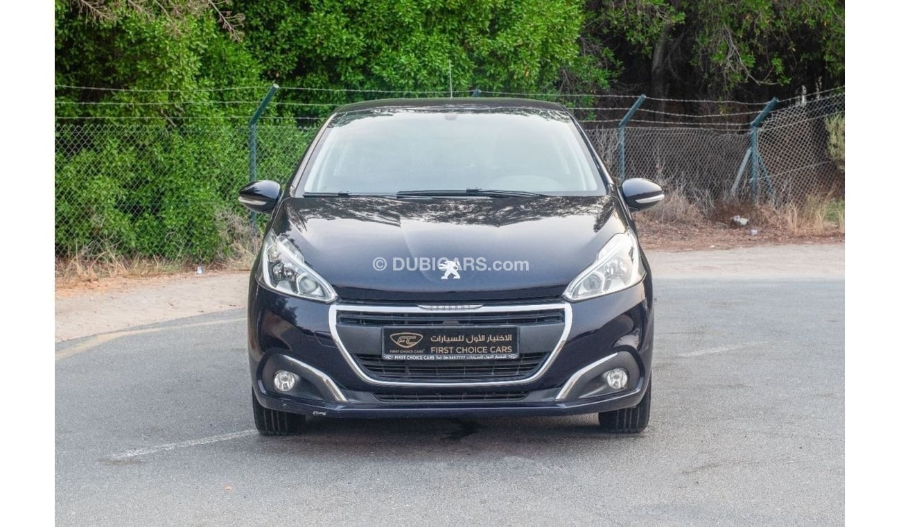 Peugeot 208 Active Plus AED 337/month | 2019 | PEUGEOT | 208 ACTIVE 1.6L | GCC | FULL SERVICE HISTORY | P02292