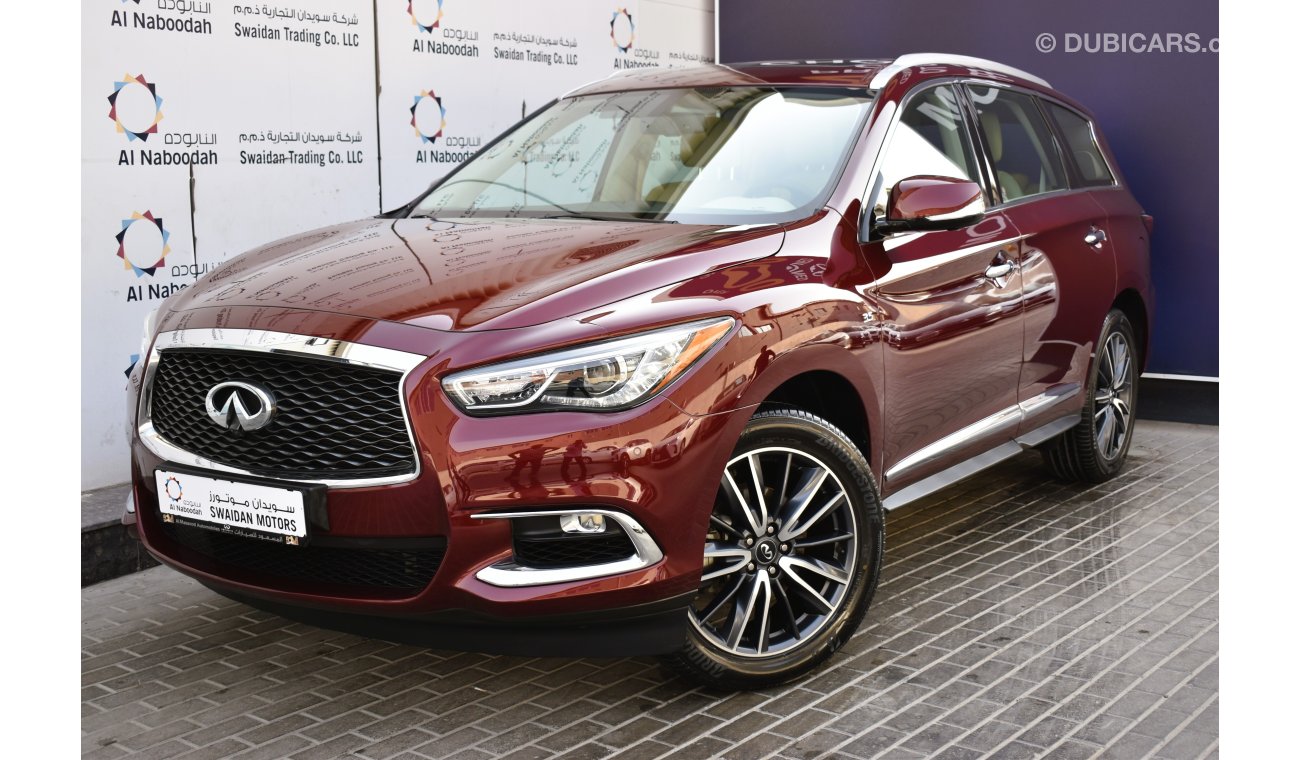 إنفينيتي QX60 AED 1919 PM | 3.5L LUXURY V6 AWD GCC WITH DEALER WARRANTY