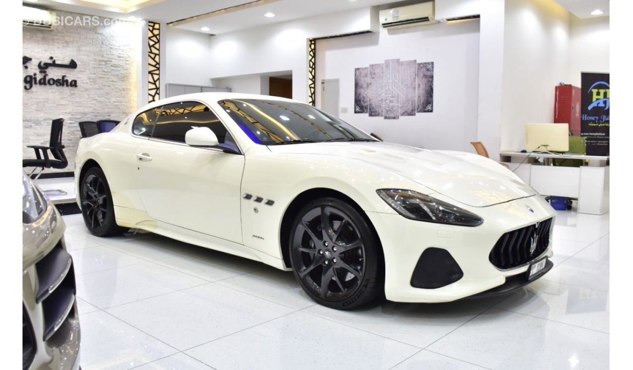 مازيراتي جران توريزمو EXCELLENT DEAL for our Maserati GranTurismo Sport ( 2018 Model ) in White Color GCC Specs