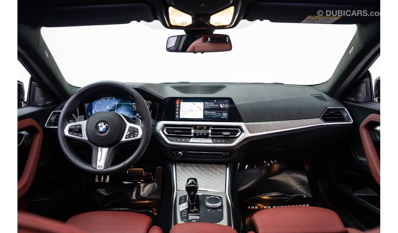 BMW 230i 2022-BMW 230i M SPORT-GCC-FULL SERVICE HISTORY-WARRANTY AND SERVICE CONTRACT WITH AGMC TILL NOV 2027