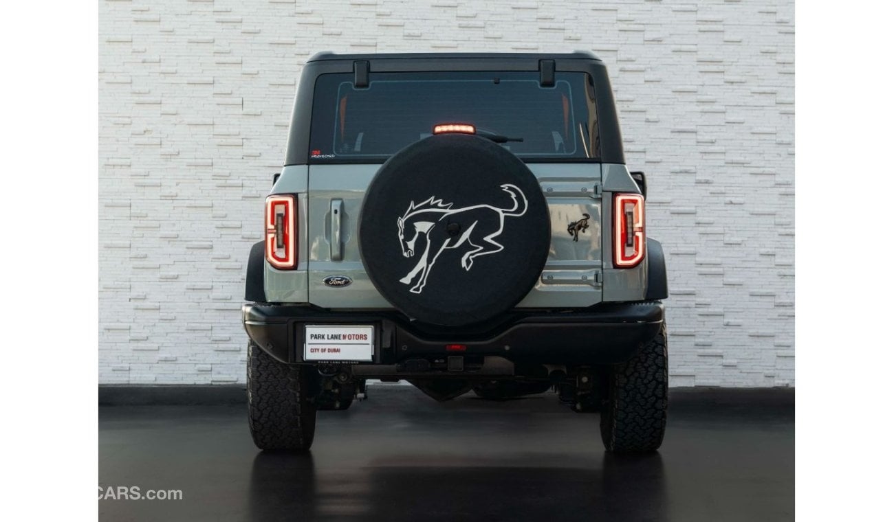 فورد برونكو AED 2,831 PM • BRONCO WILDTRAK 2-DOOR • LOW KMS • OFFICIAL FORD WARRANTY AND SERVICE PLAN UNTIL 2026