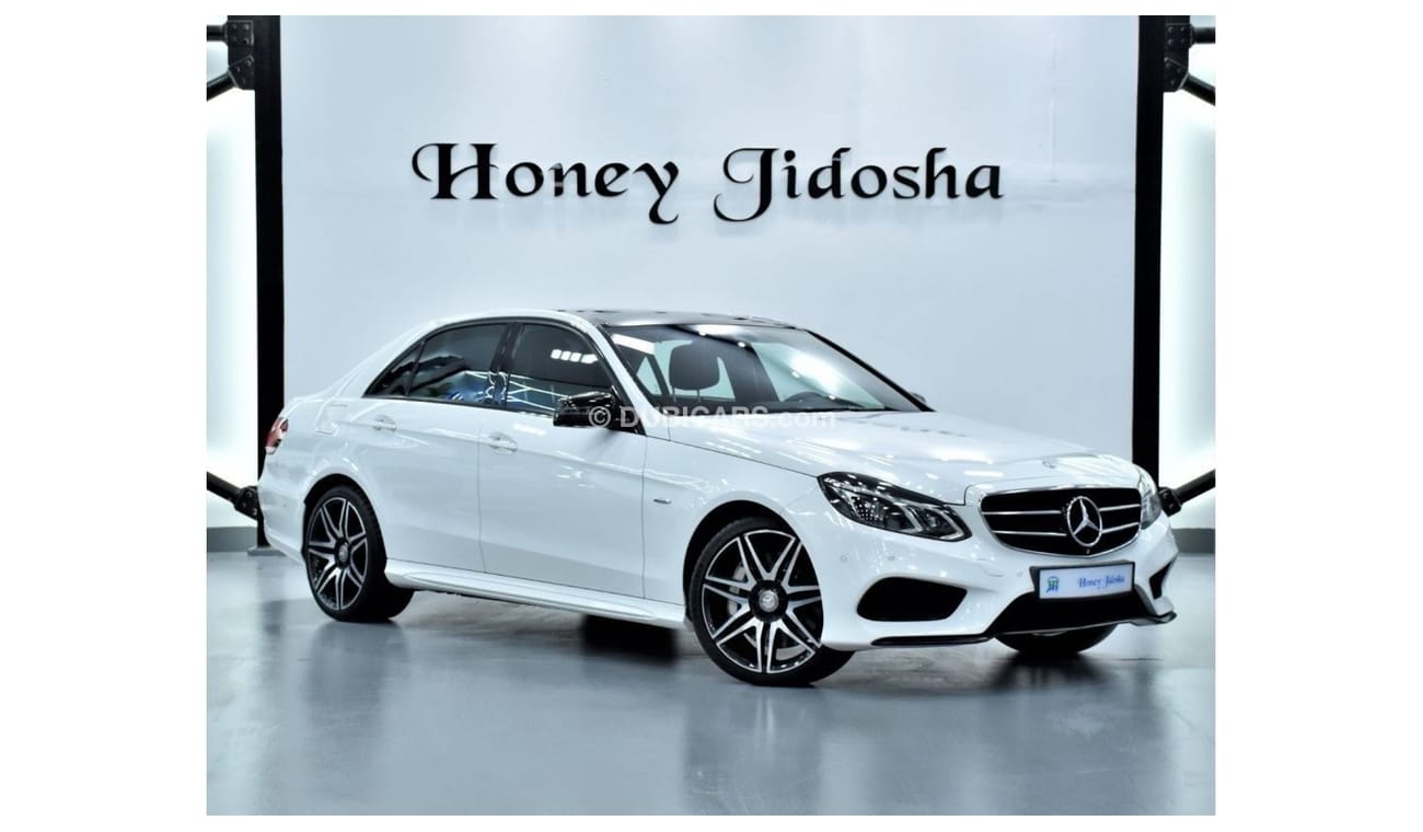 مرسيدس بنز E 500 EXCELLENT DEAL for our Mercedes Benz E500 ( 2016 Model ) in White Color GCC Specs