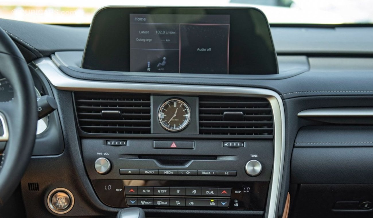 Lexus RX350 3.5L PETROL - DARK BLUE: CARPLAY, MOONROOF, WIRELESS CHARGER