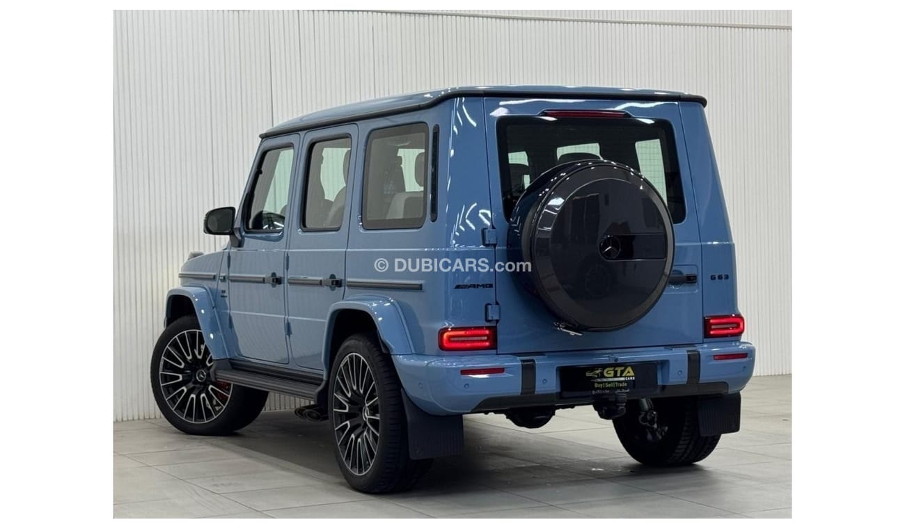 مرسيدس بنز G 63 AMG 2025 Mercedes Benz G63 AMG, Brand New, Oct 2029 Mercedes Warranty + 2027 Service Package, GCC