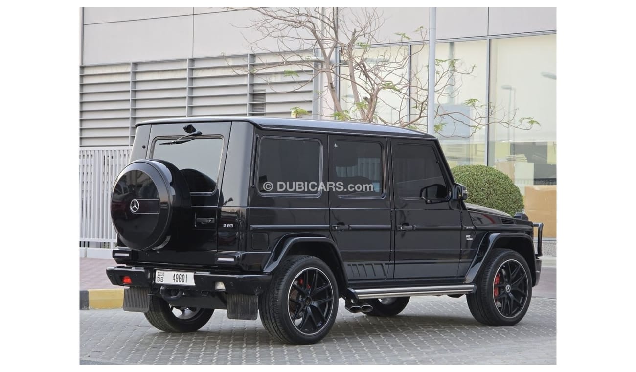 Mercedes-Benz G 63 AMG G-63 AMG 2017 GCC ORGINAL PAINT // ACCIDENT FREE // FSH // PERFECT CONDITION