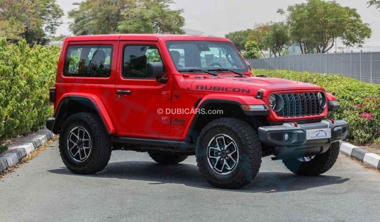 Jeep Wrangler Rubicon V6 3.6L 4X4 , 2024 GCC , 0Km , With 3 Years or 60K Km Warranty @Official Dealer