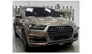 Audi Q7 45 TFSI quattro Luxury Plus GCC .. FSH .. Original Paint .. Perfect Condition .. Top Range .. Warran