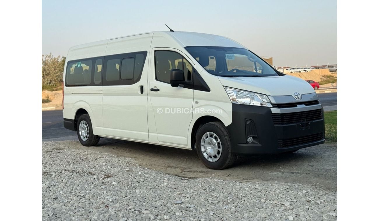 تويوتا هاياس 2025 Toyota Hiace DX 13-Seater 3.5L V6 Petrol A/T RWD (3-Point Seatbelts) Only For Export