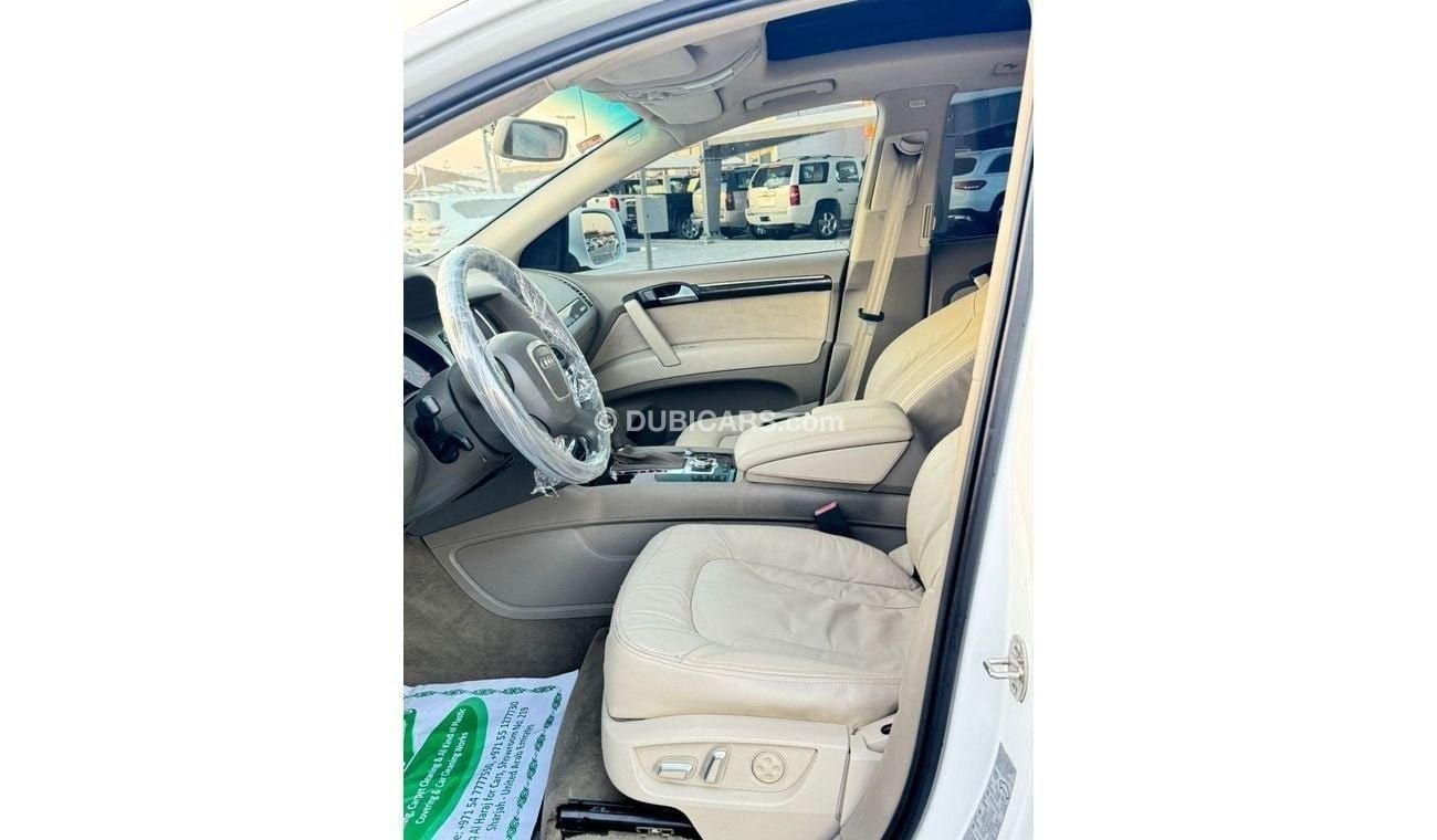 أودي Q7 excellent condition and requires no expenses