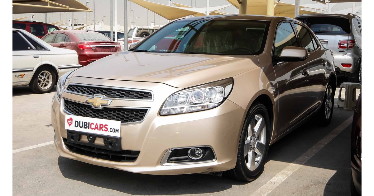 Chevrolet Malibu Lt For Sale Aed 30000 Gold 2013