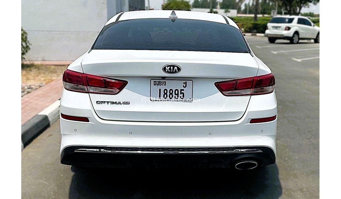 كيا أوبتيما EX 2.4L (185 HP) Kia Optima 2.4L FE  - Full Option - 2019 used white color