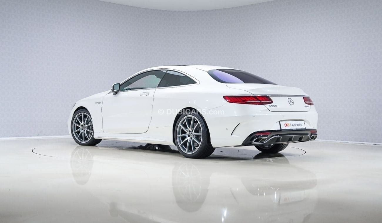 مرسيدس بنز S 560 كوبيه AMG Line 4Matic - AED 5,912 P/M - 2 Years Warranty