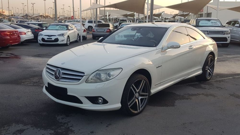 Mercedes Benz Cl 500 Mercedes Benz Cl500 Model 08 Gcc Car Prefect Condition Full Option Night Vision Radar Excellent So For Sale Aed 35 000 White 08