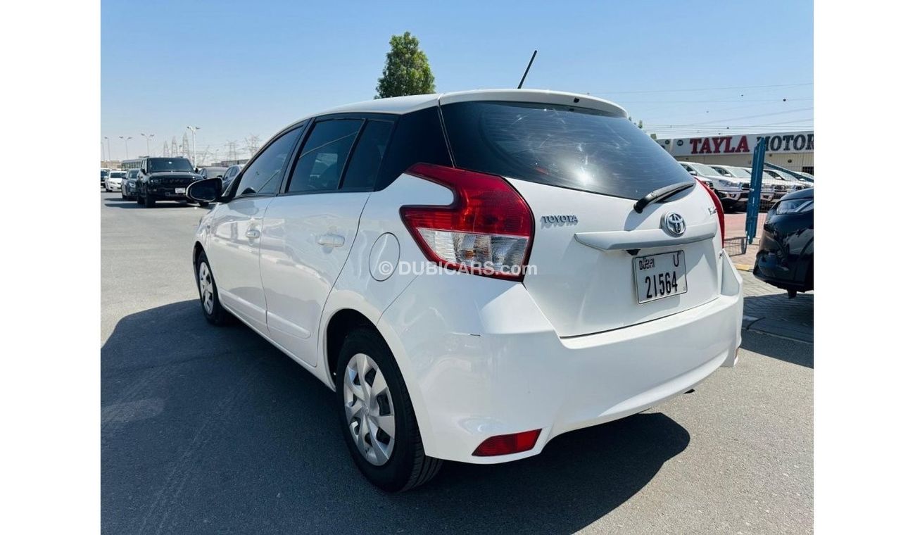 تويوتا يارس TOYOTA YARIS 1.3 L AUTOMATIC WHITE 2015