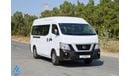 Nissan Urvan Panel Van High Roof 2.5L M/T Petrol High Roof 2.5L High Back 13 Seater / Petrol MT / Good Performanc