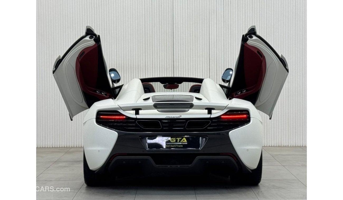 مكلارين 650S 2016 McLaren 650S Spider, July 2025 McLaren Agency Warranty, Full Service History, GCC