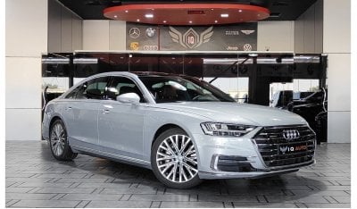 Audi A8 L 55 TFSI quattro AED 2,900 P.M | 2018 AUDI A8L 55 TFSI | PREMIUM WARRANTY PACKAGE | GCC | FULLY LOA