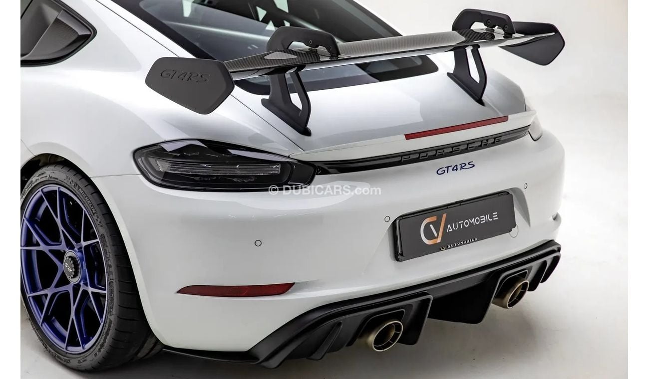 Porsche 718 Cayman GT4 RS - GCC Spec - With Warranty