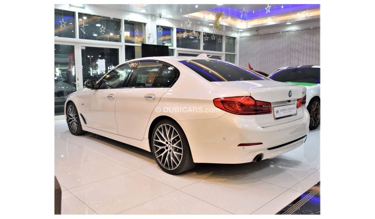 بي أم دبليو 530i EXCELLENT DEAL for our BMW 530i Sport Line 2017 Model!! in White Color! GCC Specs