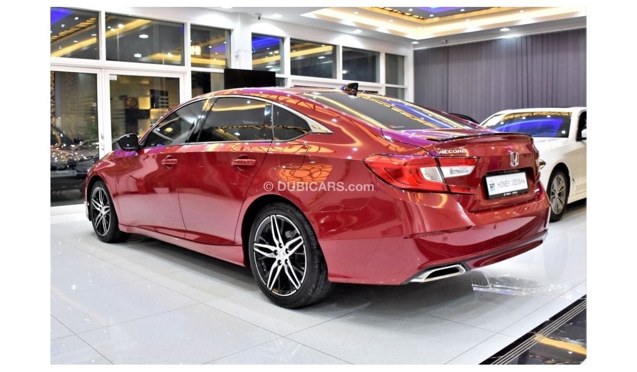 Honda Accord EXCELLENT DEAL for our Honda Accord Sport ( 2022 Model ) in Red Color GCC Specs