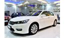 Honda Accord Amazing Honda Accord 2014 Model!! in White Color! GCC Specs