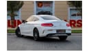 Mercedes-Benz C 200 Coupe Mercedes-Benz C200 Coupe AMG Pack 2017 GCC under Warranty with Flexible Down-Payment.