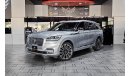 لينكولن أفياتور AED 3,700 P.M | 2022 LINCOLN AVIATOR PRESIDENTIAL 3.0  | 7 SEATS | GCC | UNDER AL TAYER WARRANTY