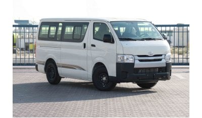 تويوتا هاياس 2024 Toyota Hiace 2.5 15str Standard Roof - أبيض من الداخل رمادي داكن | للتصدير فقط