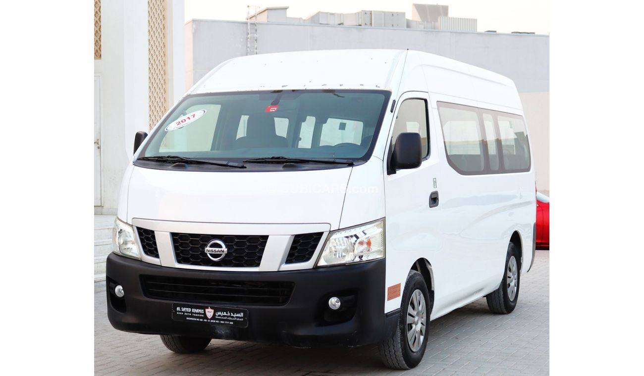 Nissan Urvan Panel Van High Roof Nissan Urvan 2017 high roof Gulf in excellent condition