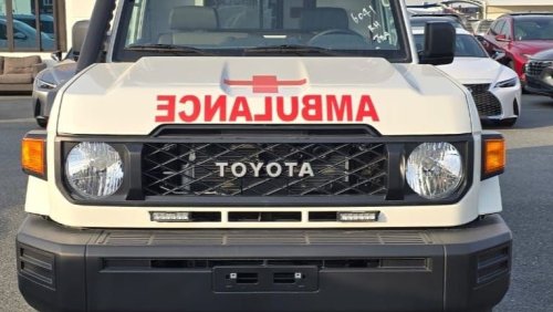 تويوتا لاند كروزر هارد توب toyota land cruiser hard top LC78 Ambulance 2024