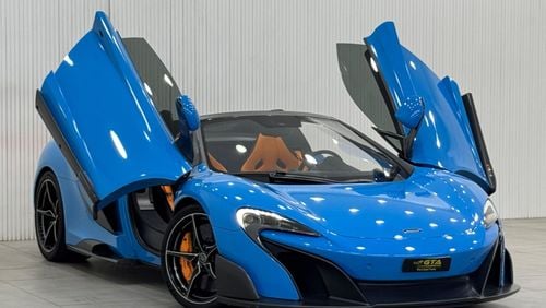 مكلارين 675LT 2016 McLaren 675LT Spider 1 Of 500, 13 Months McLaren Warranty, Carbon Fiber Package, GCC