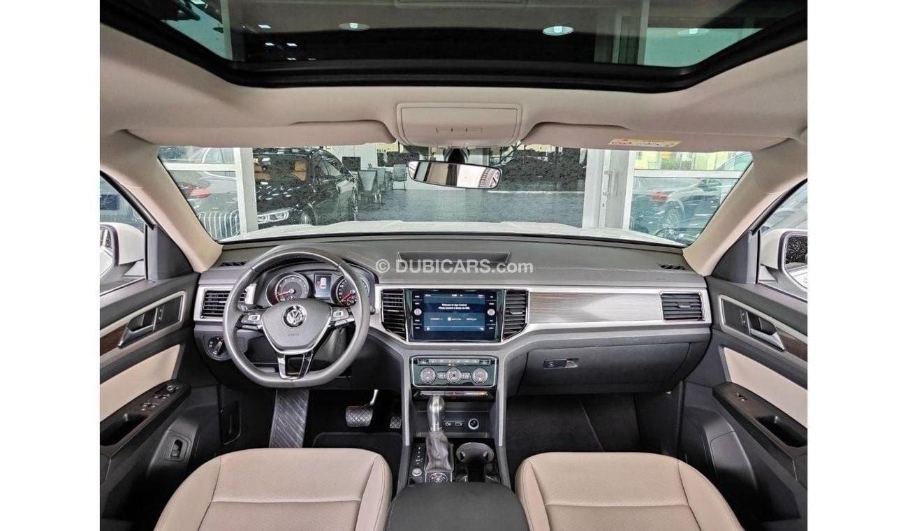 Volkswagen Teramont AED 1,200 P.M | 2019 VOLKSWAGEN TERAMONT SE | UNDER WARRANTY | 4MOTION | 7 SEATS | GCC