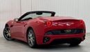 Ferrari California Std 4.3L (460 HP) 2013 Ferrari California, Ferrari Warranty, Full Ferrari Service History, Very Low 