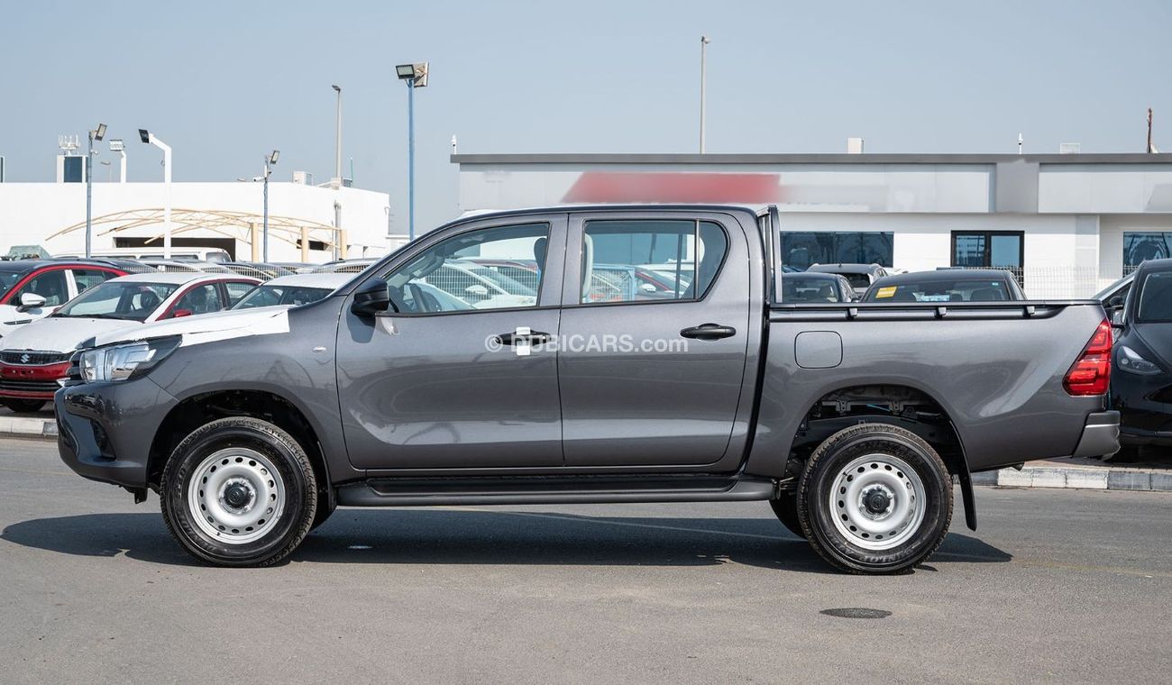 تويوتا هيلوكس TOYOTA HILUX DC 2.4D MT 4X4 P.WINDOW MY2024– SILVER