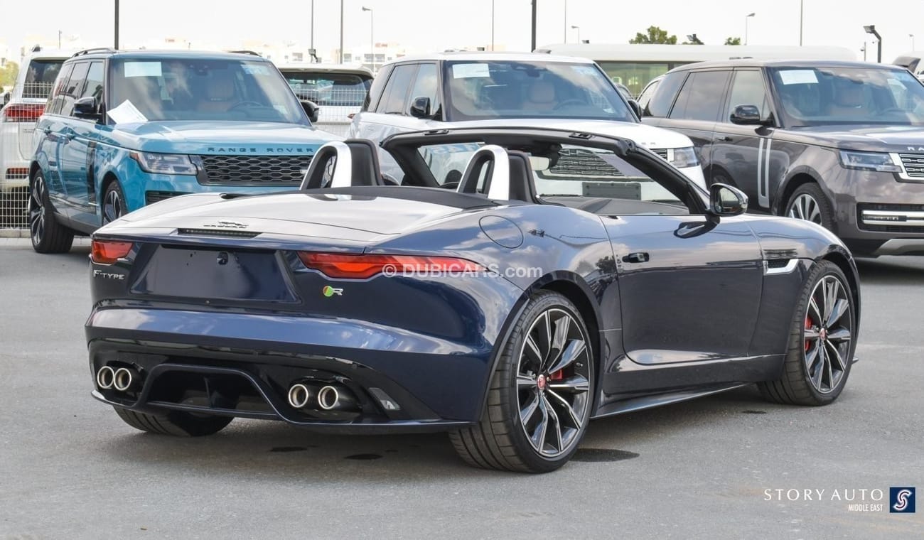 جاكوار F-Type P575 5.0P S/C Convertible R AWD Auto. (For Local Sales plus 10% for Customs & VAT)