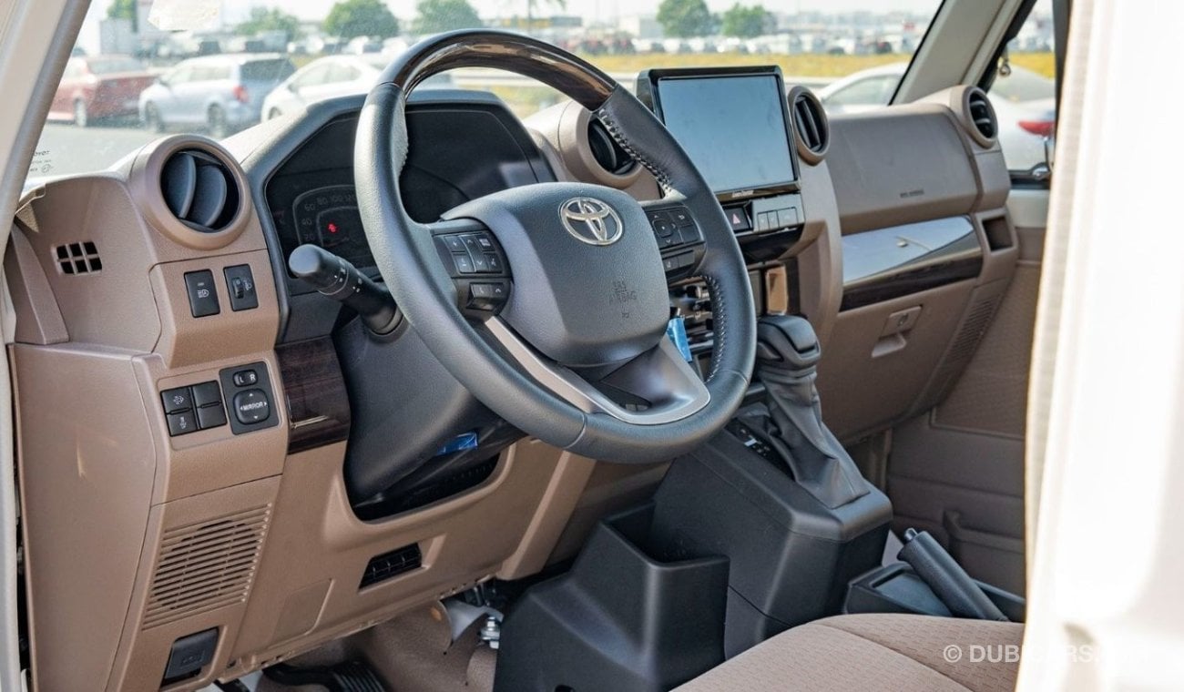 تويوتا لاند كروزر بيك آب 2024 Toyota LC79 Single Cab 2.8 Diesel Mid Option Double Tank