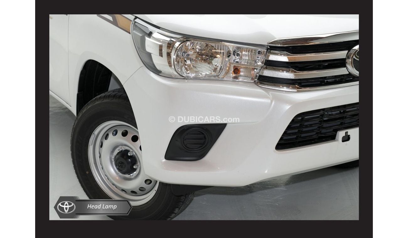 تويوتا هيلوكس TOYOTA HILUX 2.7L 4X4 D/C STD(i) A/T PTR Only Export 2024 Model Year