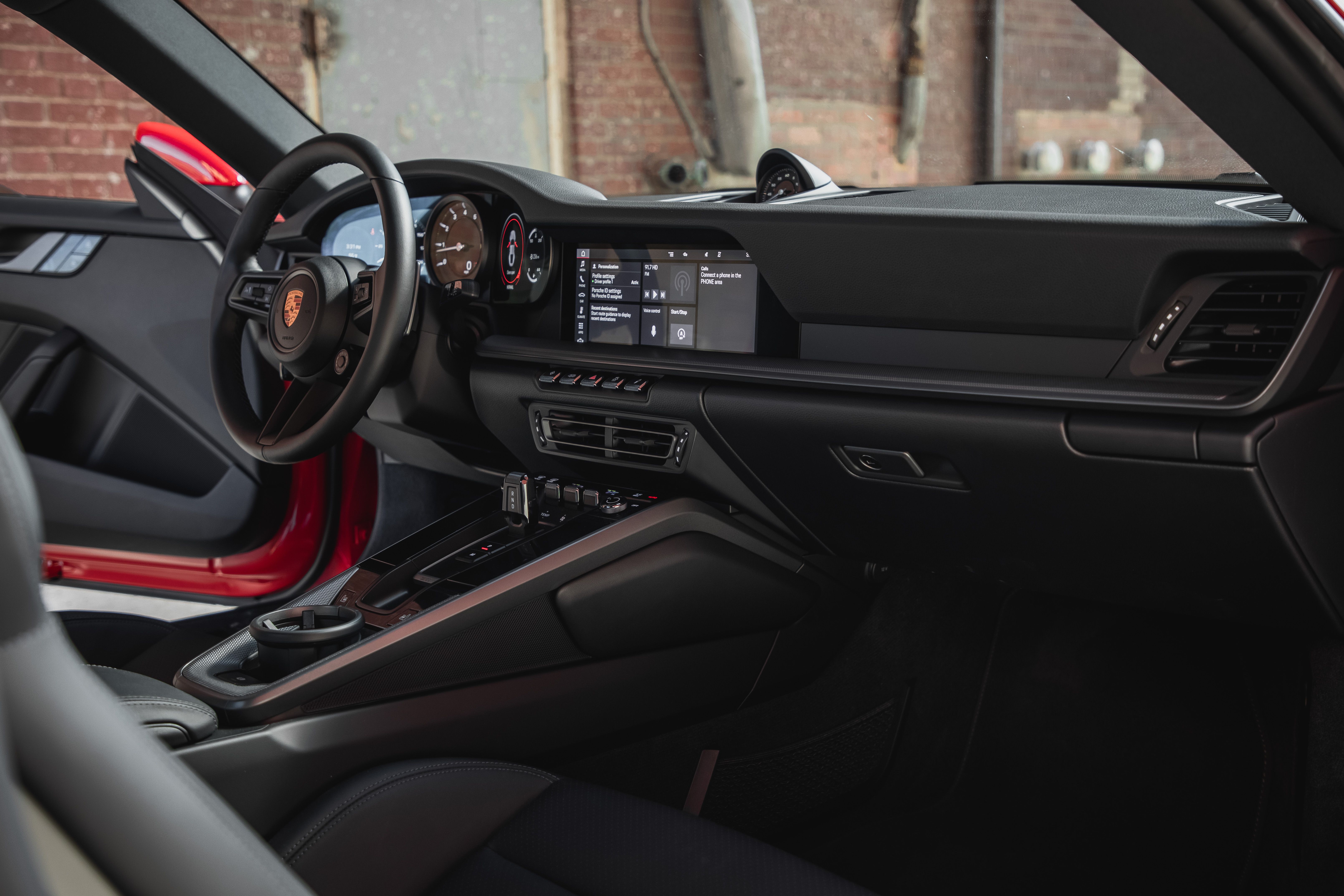 بورش 911 S/T interior - Cockpit