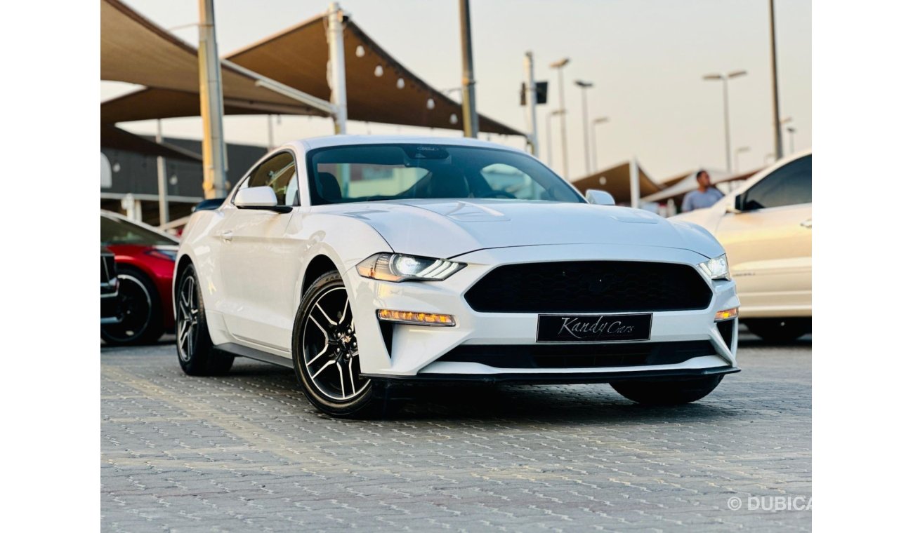 فورد موستانج EcoBoost | Monthly AED 1570/- | 0% DP | Touch Screen | Leather Seats | Blindspot | # 02327