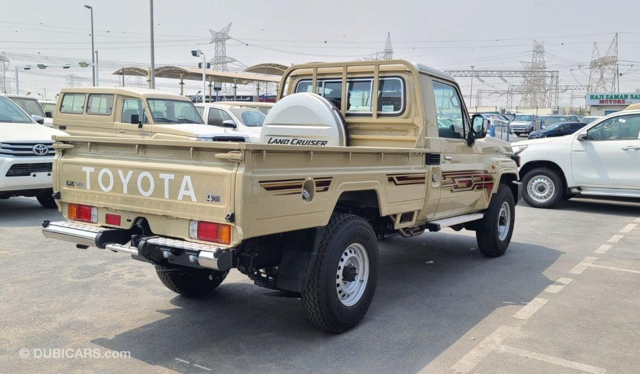 Toyota Land Cruiser Pick Up LAND CRUISER PICKUP SINGLE CABIN PETROL 4.0 AUTOMATIC TRANSMISSION 2024 MID OPTION