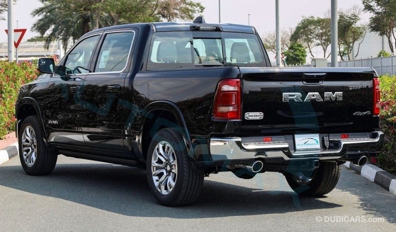 رام 1500 Longhorn Crew Cab V8 5.7L HEMI , 2024 GCC , 0Km , With 3 Years or 60K Km Warranty @Official Dealer