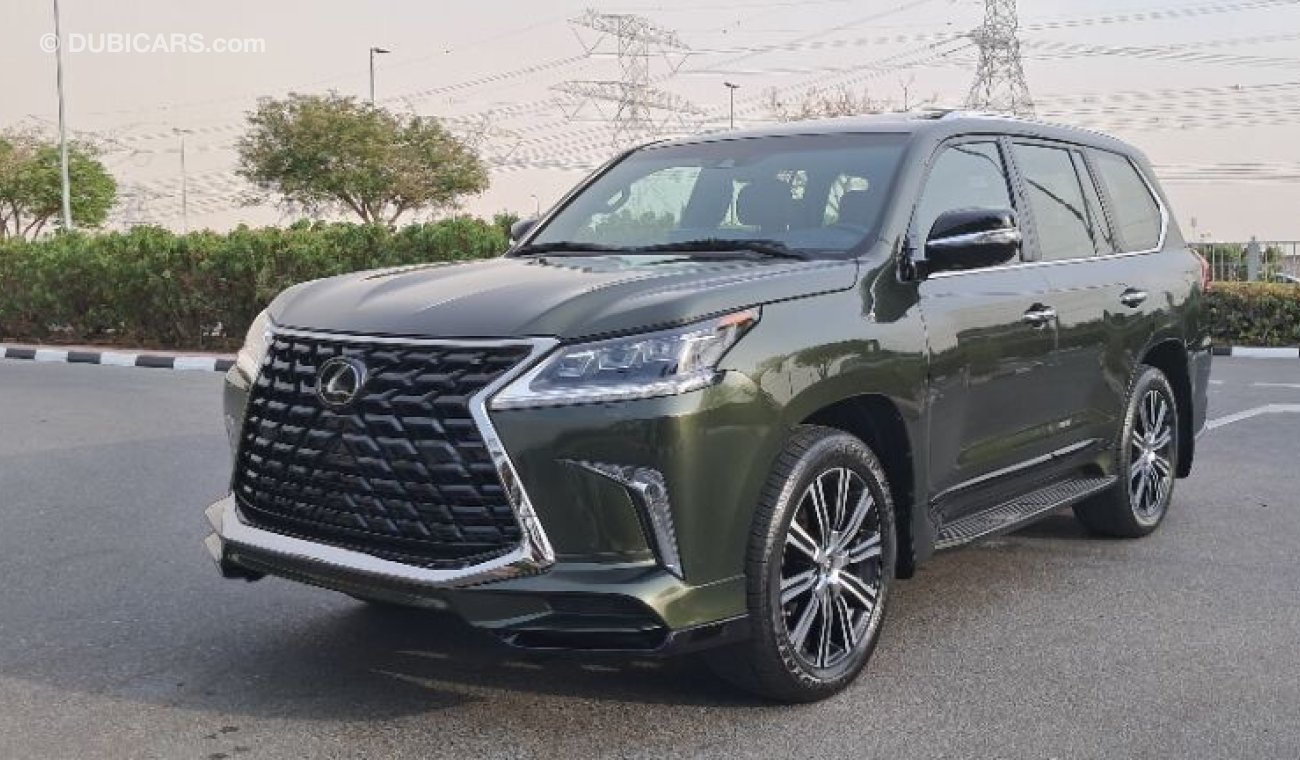 لكزس LX 570 LX570 2021 GCC SERVICE HISTORY + WARRANTY TILL 26--2026 LEXUS AL FUTTAIM MOTORS  FULL OPTION + ORGIN