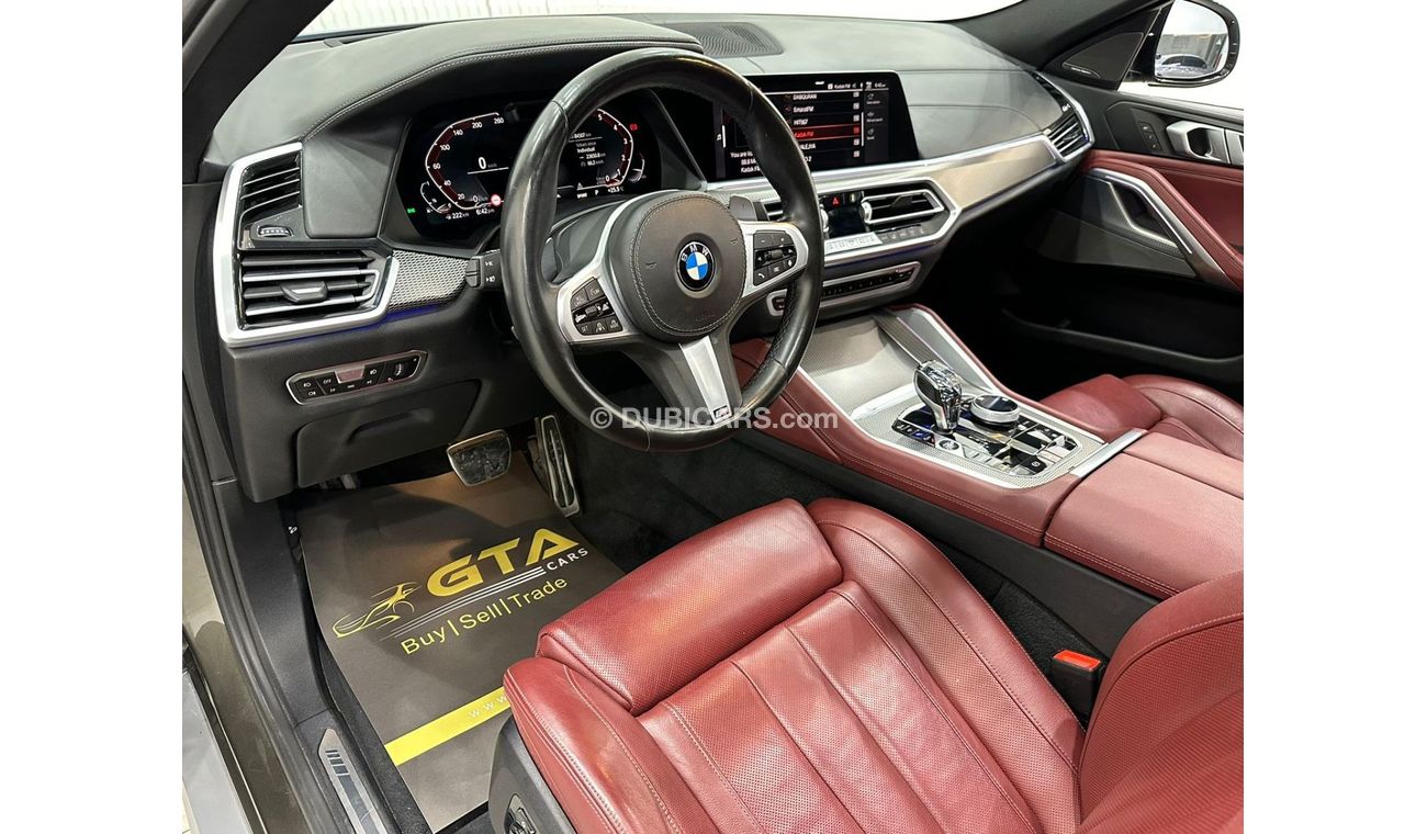 بي أم دبليو X6 40i M سبورت 2020 BMW X6 xDrive40i M-Sport, June 2025 BMW Warranty + Service Pack, Full Options, GCC