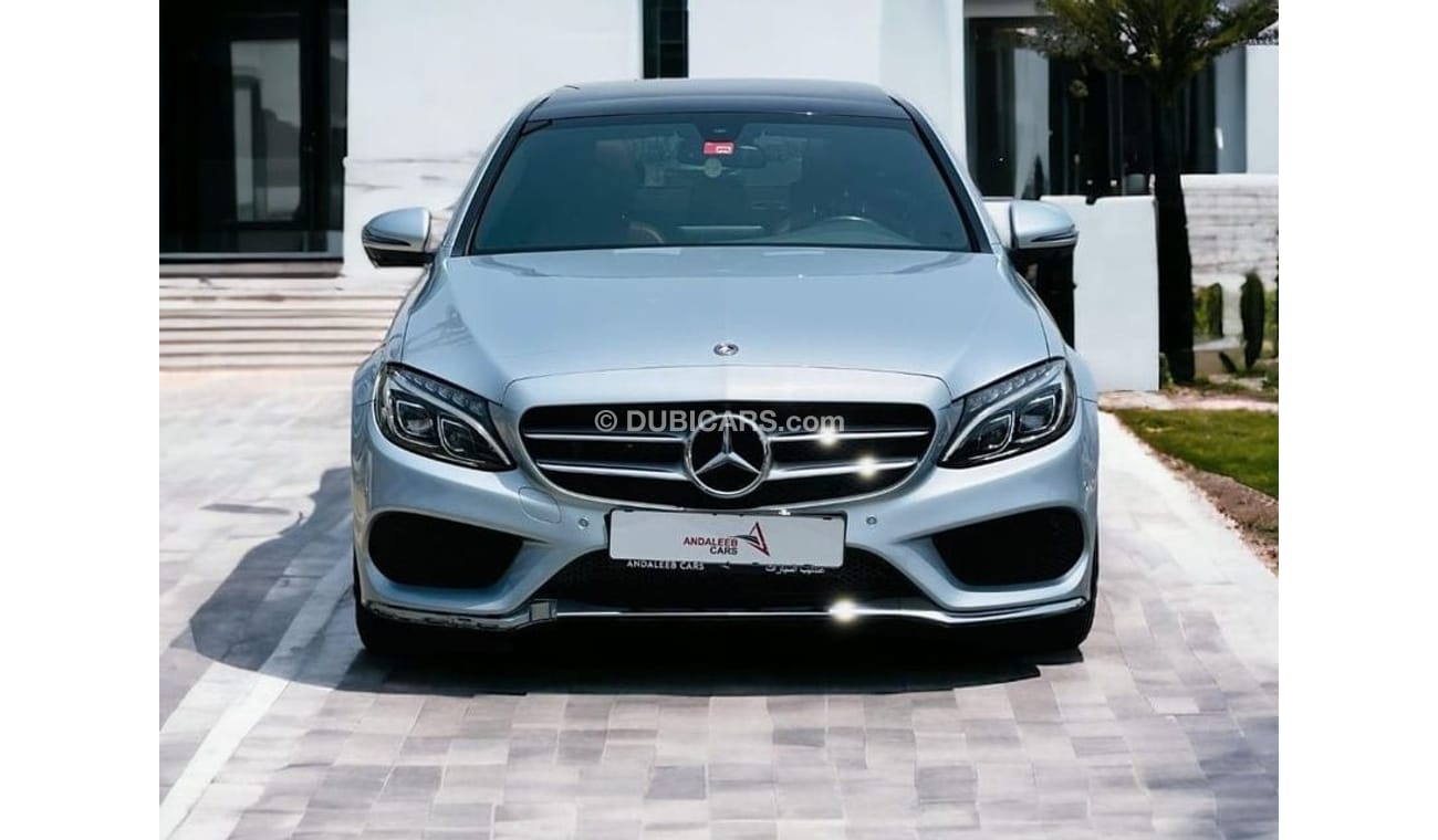 Mercedes-Benz C200 AMG Pack AED 1,430 PM | MERCEDES-BENZ | C200 AMG-KIT | 2018 | 0% DP | GCC SPECS | WELL MAINTAINED