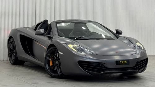 McLaren MP4 12C 2013 McLaren MP4-12C Spider, Jan 2025 McLaren Warranty, Full Service History, GCC