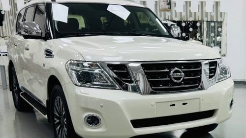 Nissan Patrol LE Platinum City Platinum .. GCC .. FSH .. V8 .. Original Paint .. Perfect Condition