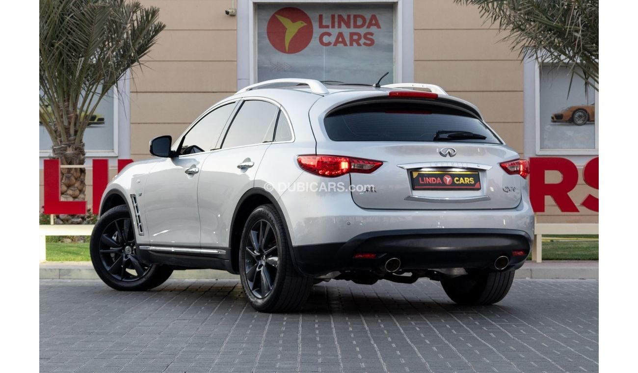 Infiniti QX70 Infiniti QX70 Limited 2019 GCC under Warranty and Service Contract with Flexible Down-Payment.