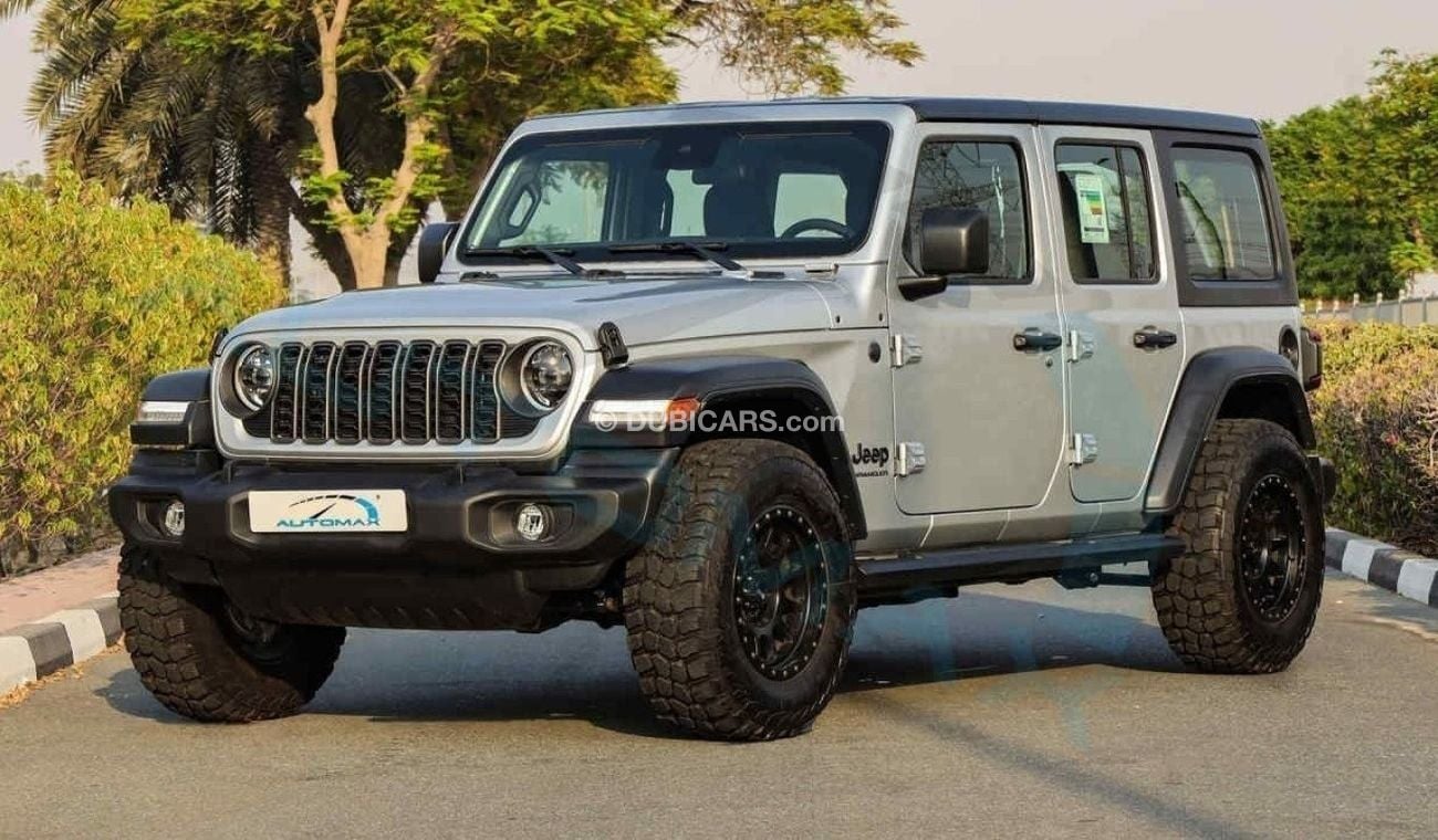 Jeep Wrangler Unlimited Sport S Turbo , 2024 GCC , 0km , With 3 Years or 60 K KM  Warranty @Official Dealer