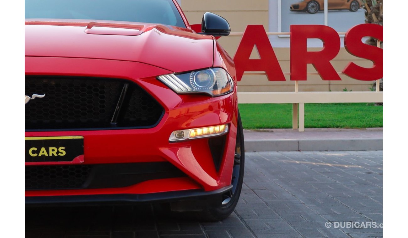 فورد موستانج Ford Mustang GT Premium Convertible 2018 GCC under Agency Warranty and Service Contract with Flexibl